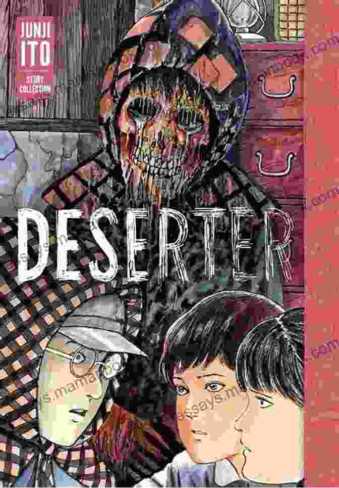 A Close Up Of Junji Ito's Deserter Book Cover, Featuring A Deformed Face Emerging From A Hole In The Ground. Deserter: Junji Ito Story Collection