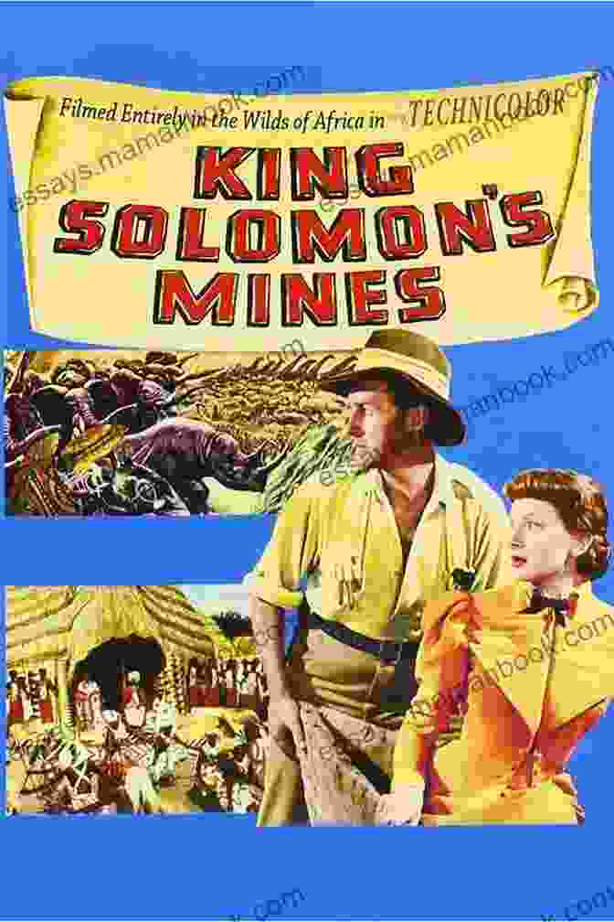 A Depiction Of The Expedition Searching For King Solomon's Mines, With Lush Greenery, Towering Mountains, And A Rugged Trail Winding Through The Landscape. King Solomon S Mines By H Rider Haggard (SHE)