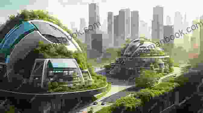 A Futuristic Cityscape With Green Buildings, Solar Panels, And Electric Vehicles. Visions Of 2024 Jerry D Young