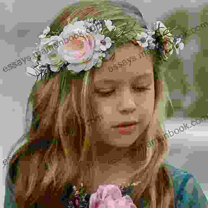 A Group Of Children Wearing Flower Crowns Made With Fresh Flowers And Ribbons. Adorable Flower Designs For Kids: Flower Designs For Kids