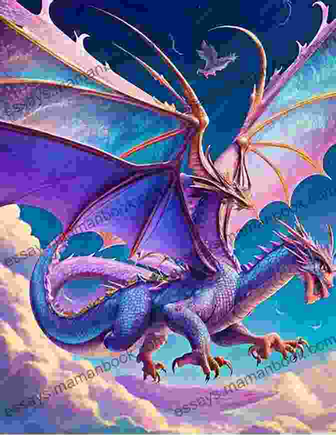 A Majestic Dragon Soaring Through The Sky, Its Scales Shimmering With Ancient Magic. Prophecy Of The Dragon: A Prequel Novella To The Alaris Chronicles
