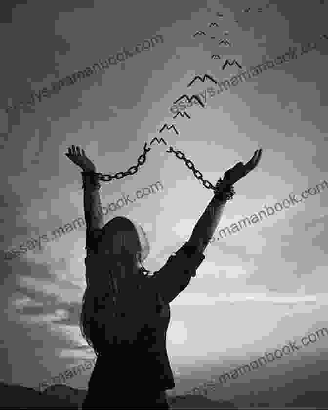 A Person Breaking Free From Chains, Symbolizing The Liberation Of Expressing Unspoken Words The Words I Never Said