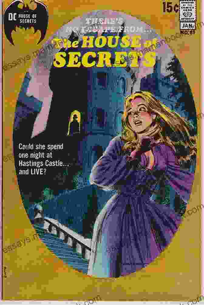 A Vintage Comic Book Cover Of House Of Secrets, Featuring A Woman Trapped In A Web By A Giant Spider. House Of Secrets (1956 1978) #115 Kristen Marshall James