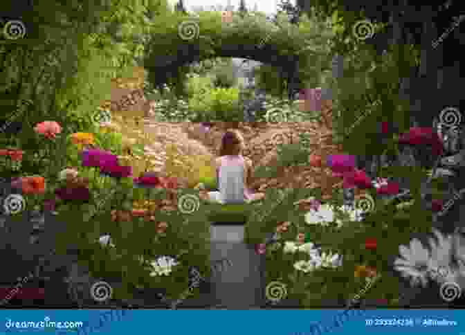 A Woman Meditating In A Serene Garden, Surrounded By Lush Greenery And Blossoming Flowers, Representing The Connection Between Spirituality And Education. The Spiritual Ground Of Education