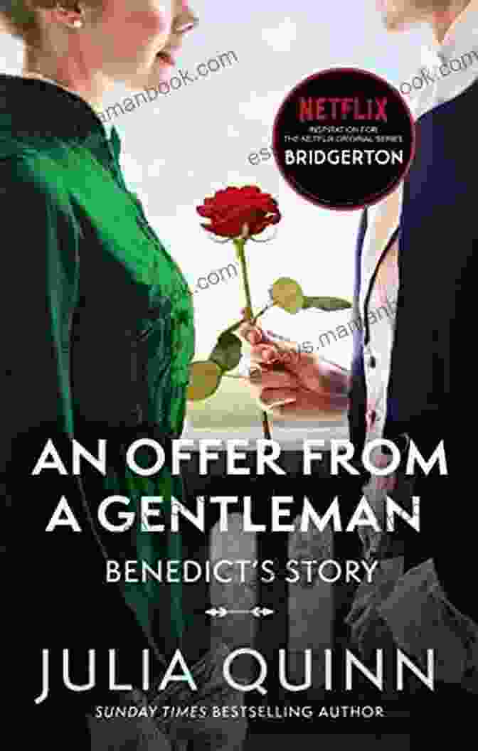 An Offer From A Gentleman Book Cover Featuring A Couple Embracing In A Garden The Midnight Rake: An Epic Regency Romance Perfect For Fans Of Netflix S Bridgerton (Three Regency Rogues 3)