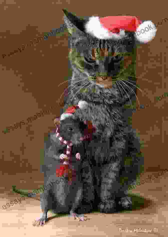 Cat And Mouse Christmas Banner A CAT AND MOUSE CHRISTMAS