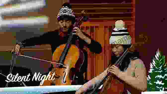 Cello Quartet Performing Silent Night Cello 3 Part Of 10 Christmas Tunes For Cello Quartet : Easy/Intermediate