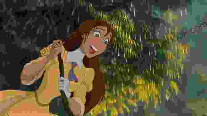 Jane Porter And Tarzan In The African Jungle, Surrounded By Exotic Flora And Wildlife Jane: The Woman Who Loved Tarzan