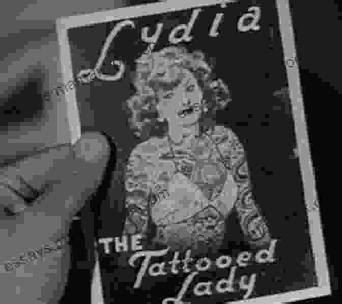 Lydia The Tattooed Lady, Grace McDaniel, Wearing An Elaborate Costume And Makeup Lydia The Tattooed Lady Harold Arlen