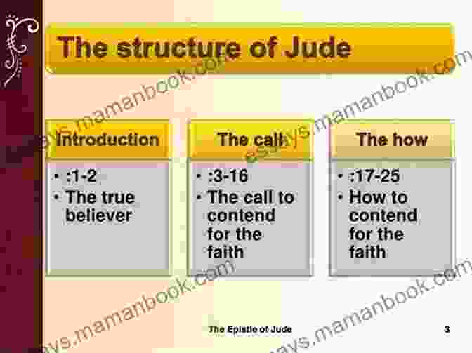 The Structure Of The Epistle Of Jude Weymouth New Testament In Modern Speech Jude