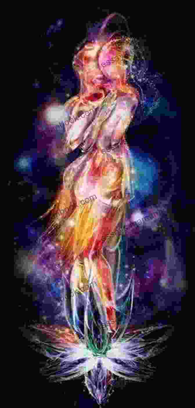 Two Souls Intertwined In An Eternal Embrace, Surrounded By A Celestial Glow When Souls Mate: An Epic Mini Tale Of Two Souls