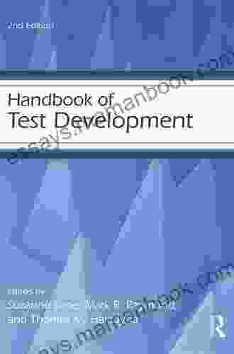 Handbook Of Test Development (Educational Psychology Handbook)