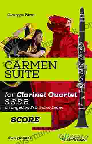 Carmen Suite For Clarinet Quartet (score)