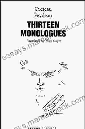 Cocteau Feydeau: Thirteen Monologues (Oberon Classics)