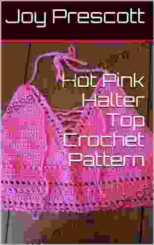 Hot Pink Halter Top Crochet Pattern
